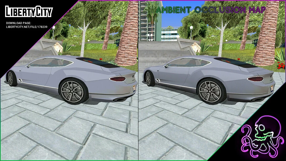 Bentley Continental GT and Continental GT Mansory LQ / GTA San Andreas