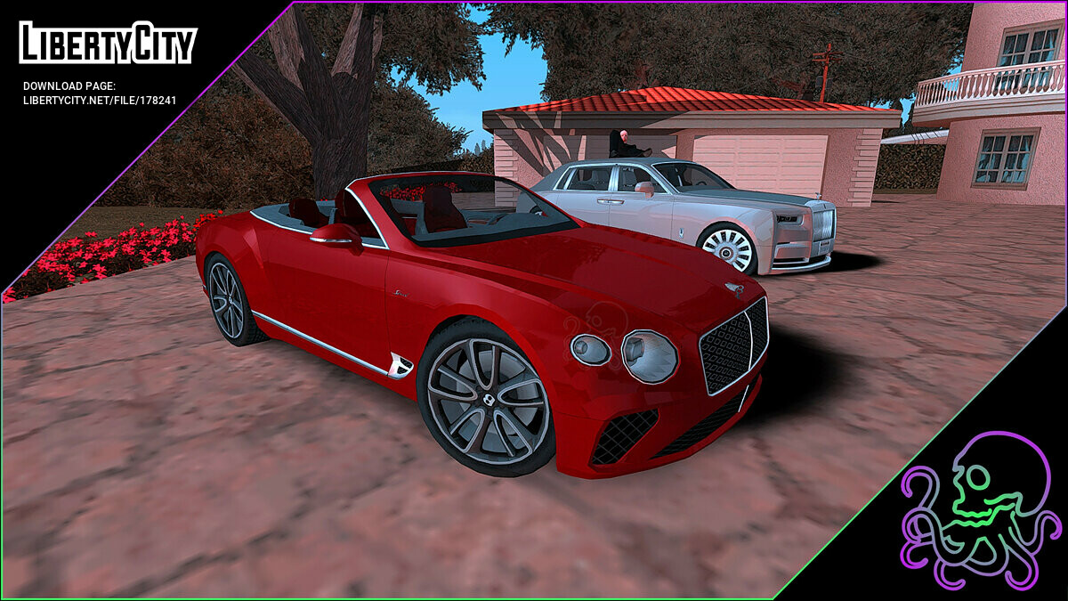 Скачать Bentley Continental GT Speed Сonvertible LQ для GTA San Andreas