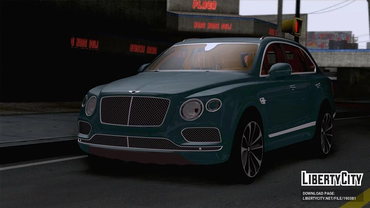 Bentley Bentayga / GTA San Andreas