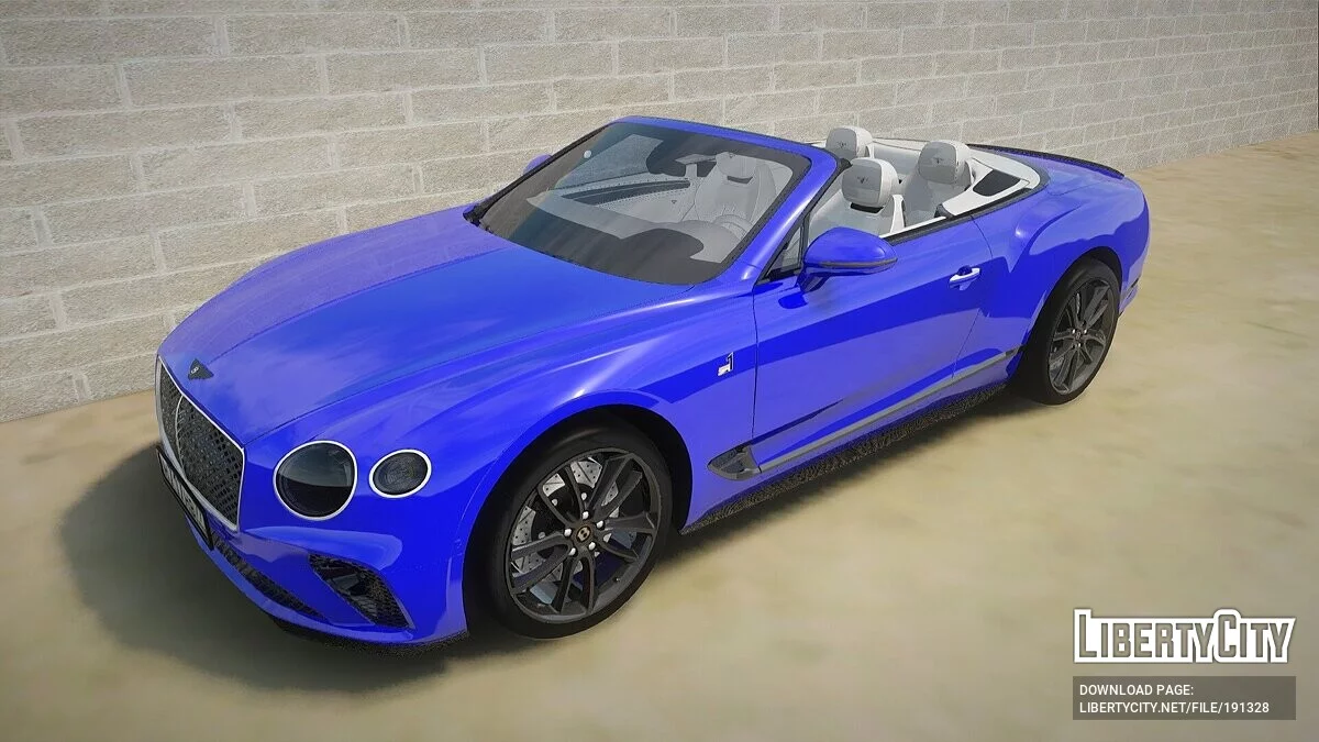 Bentley Continental GTC / GTA San Andreas