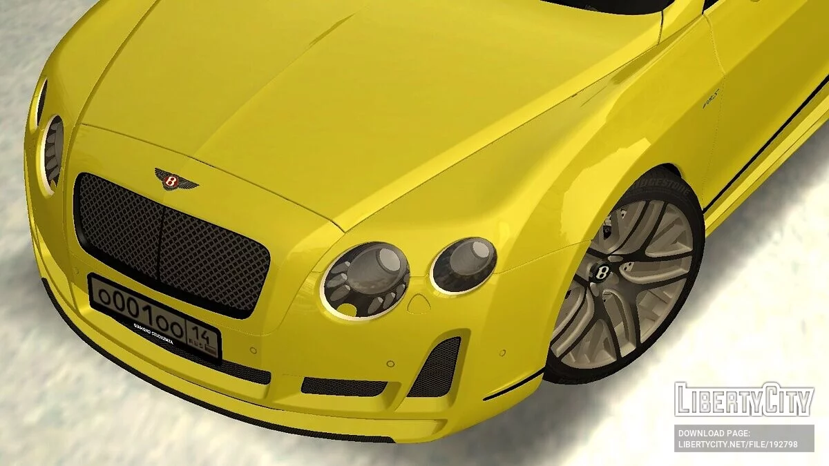 Bentley Continental GT + CCD / GTA San Andreas