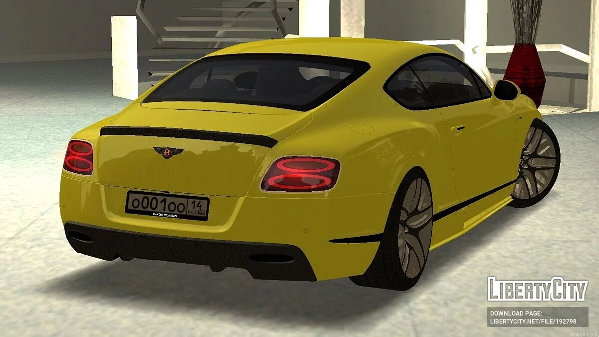 Bentley Continental GT + CCD / GTA San Andreas