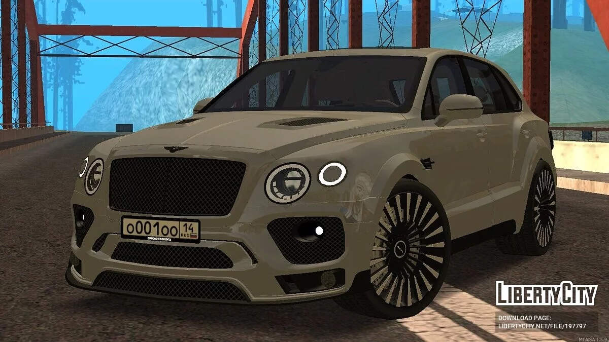 Bentley Bentayga MANSORY + CCD / GTA San Andreas