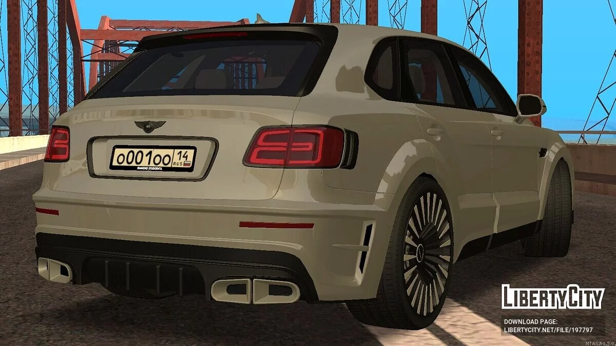Bentley Bentayga MANSORY + CCD / GTA San Andreas