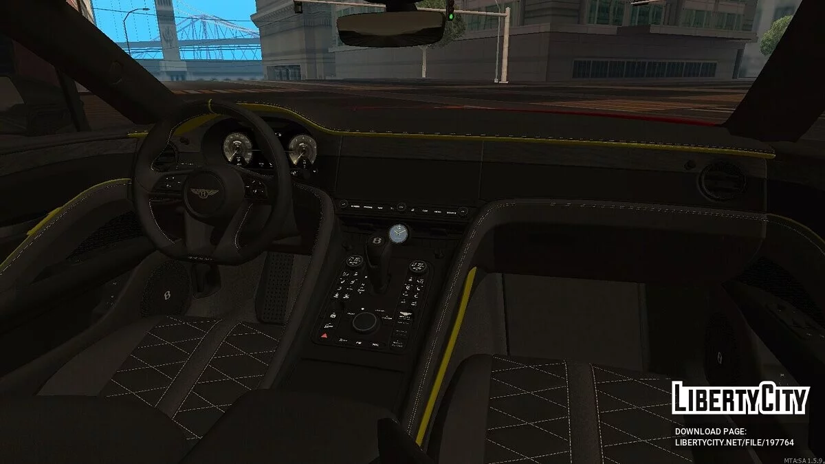 Bentley Mulliner Bacalar + CCD / GTA San Andreas