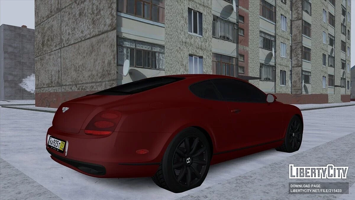 Bentley Continental Supersports 2010 / GTA San Andreas