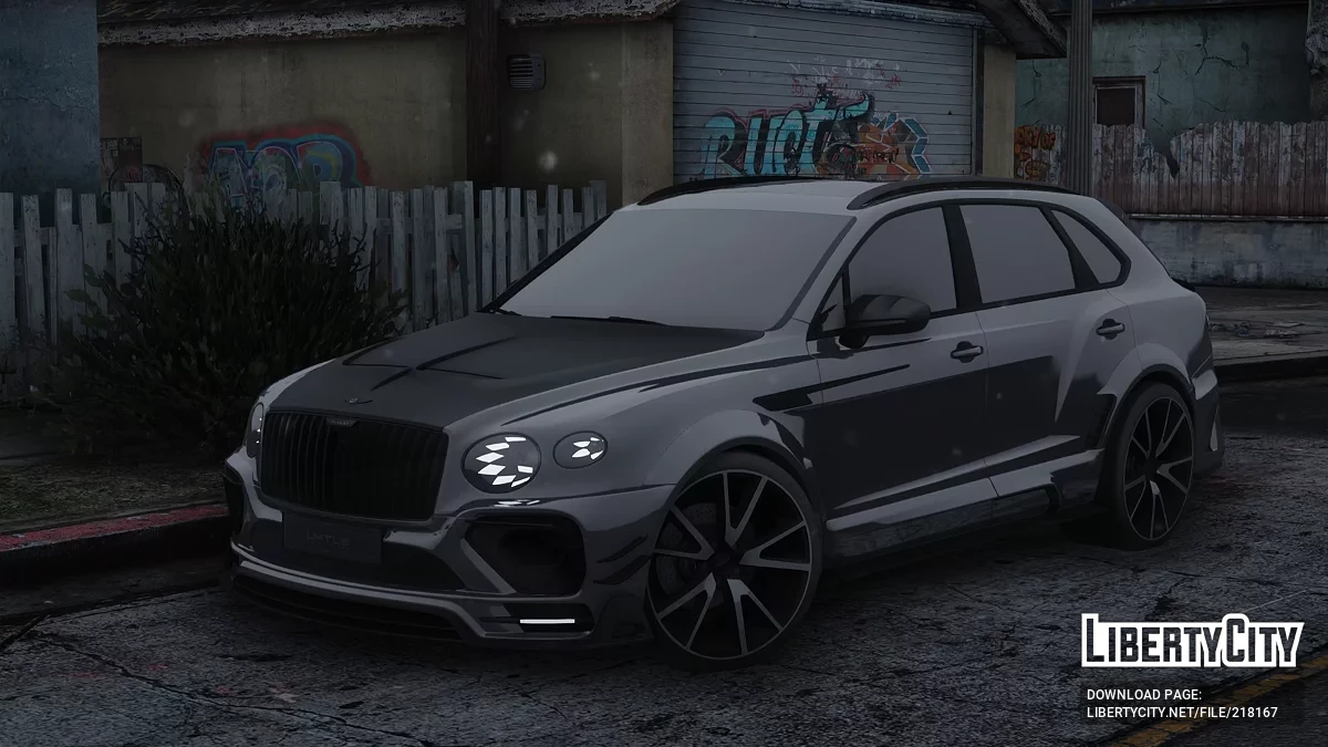 Bentley Bentayga Mansory 2024 / GTA San Andreas