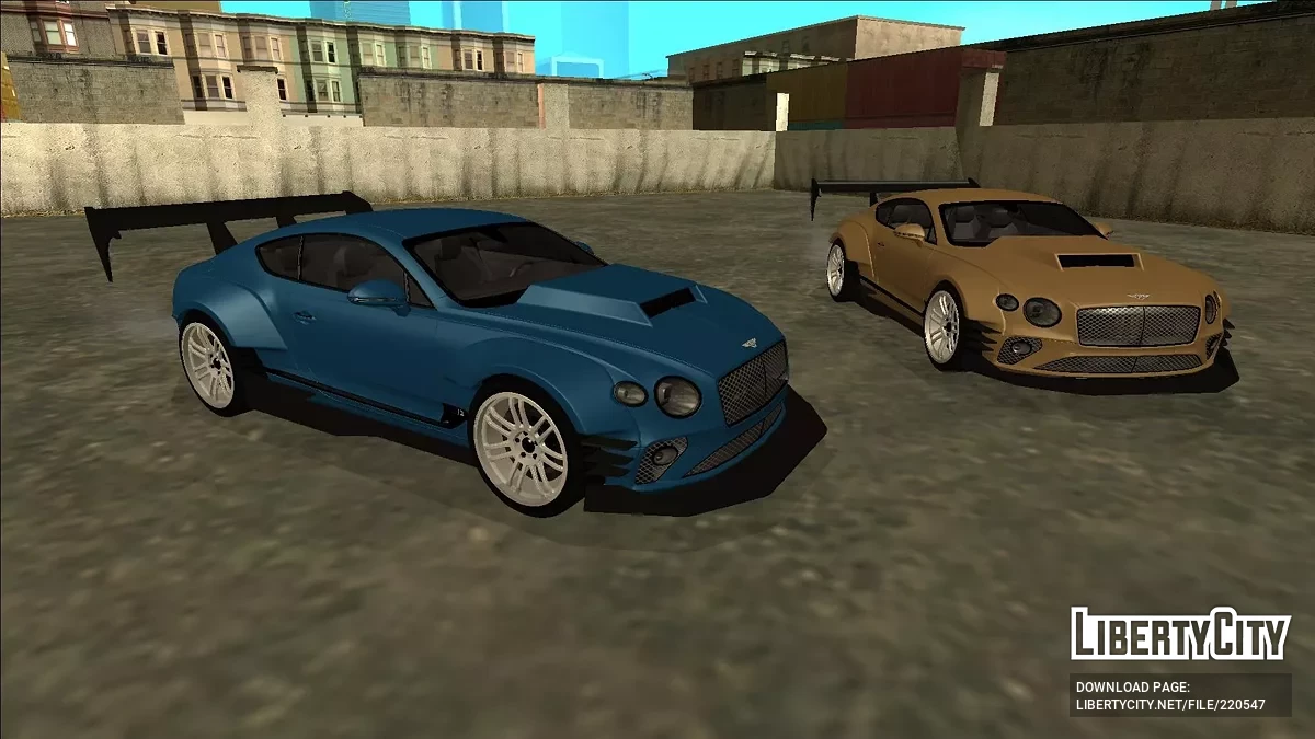 2021 Bentley Continental GT Widebody / GTA San Andreas