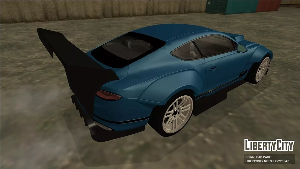 2021 Bentley Continental GT Widebody / GTA San Andreas