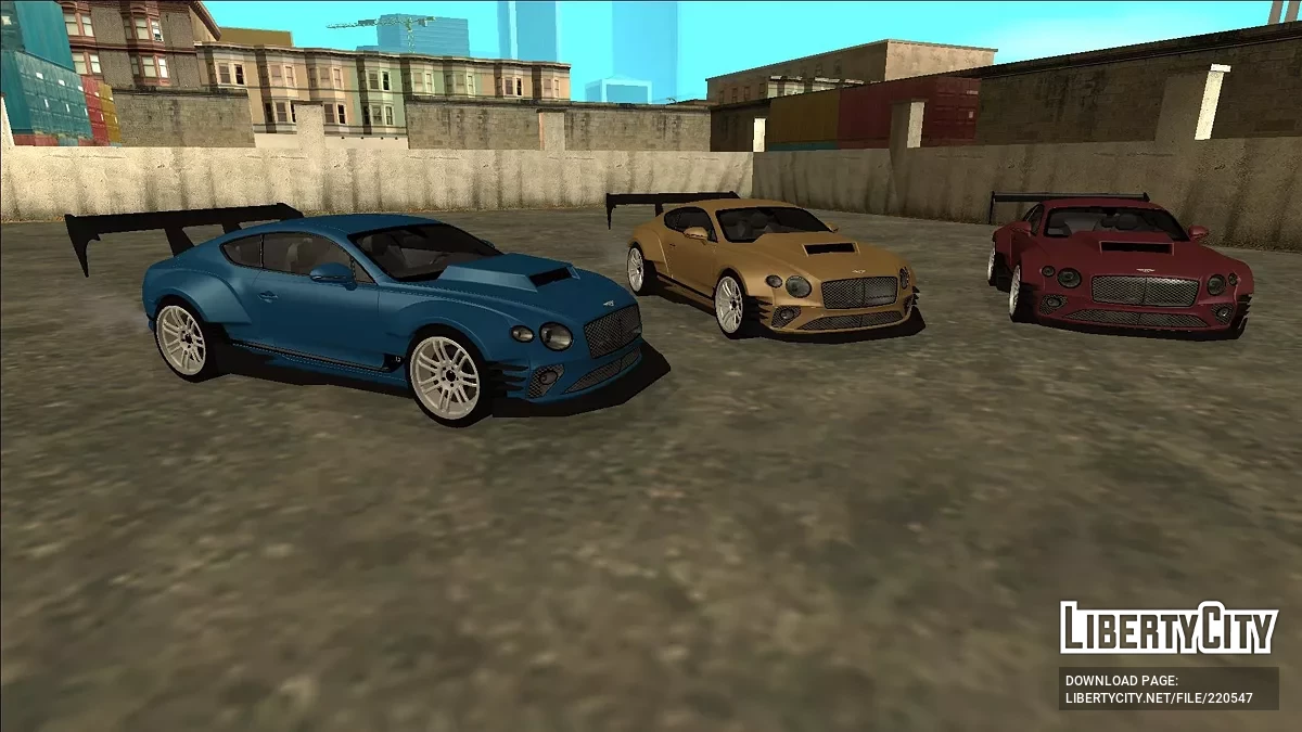 2021 Bentley Continental GT Widebody / GTA San Andreas