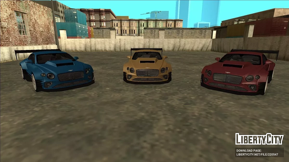 2021 Bentley Continental GT Widebody / GTA San Andreas
