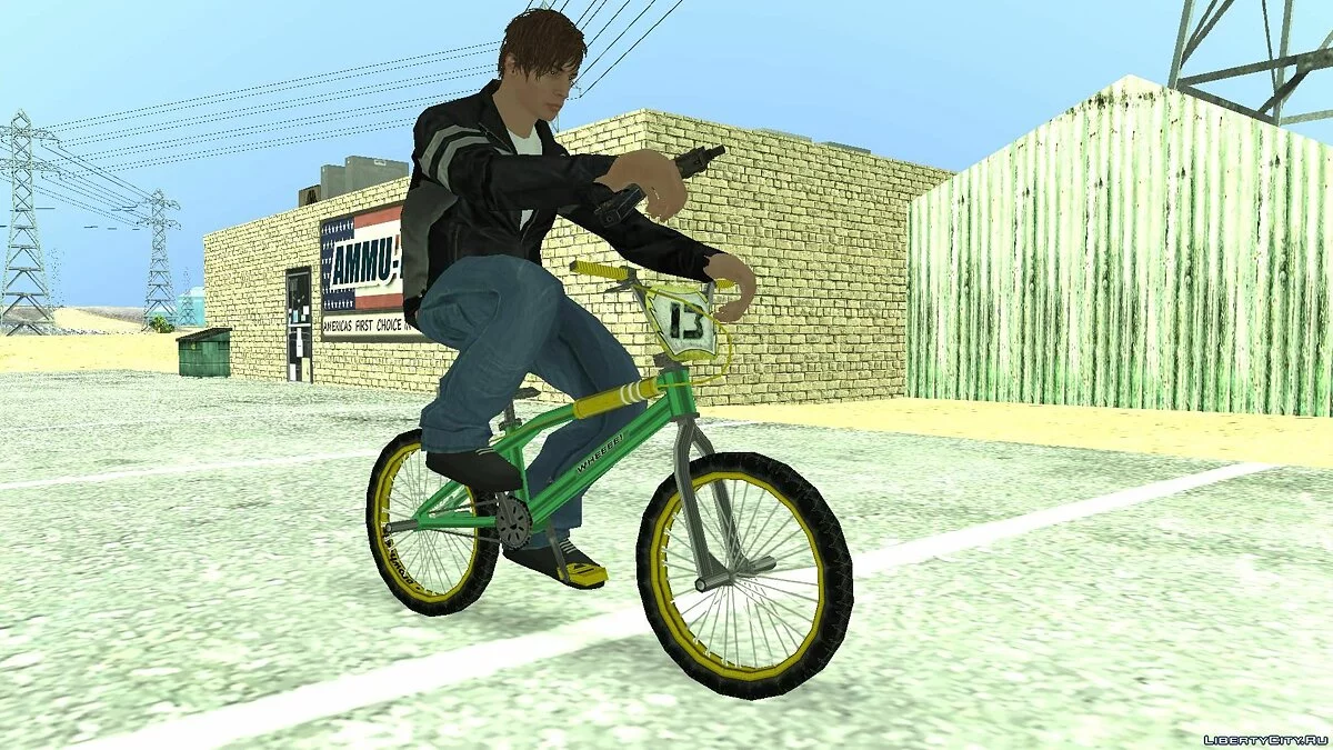 BMX из игры Bully SE / GTA San Andreas