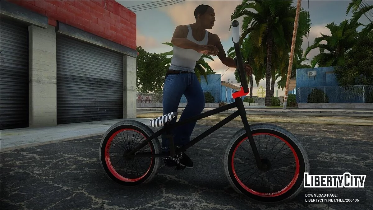 Street BMX with 4 piece bars / GTA San Andreas