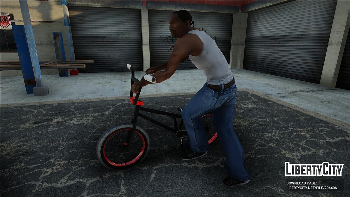 Скачать Street BMX with 4 piece bars для GTA San Andreas