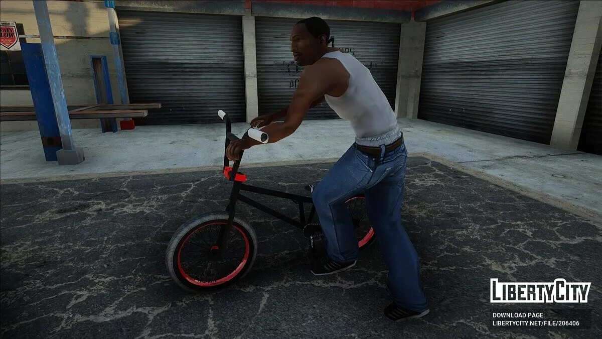 Street BMX with 4 piece bars / GTA San Andreas