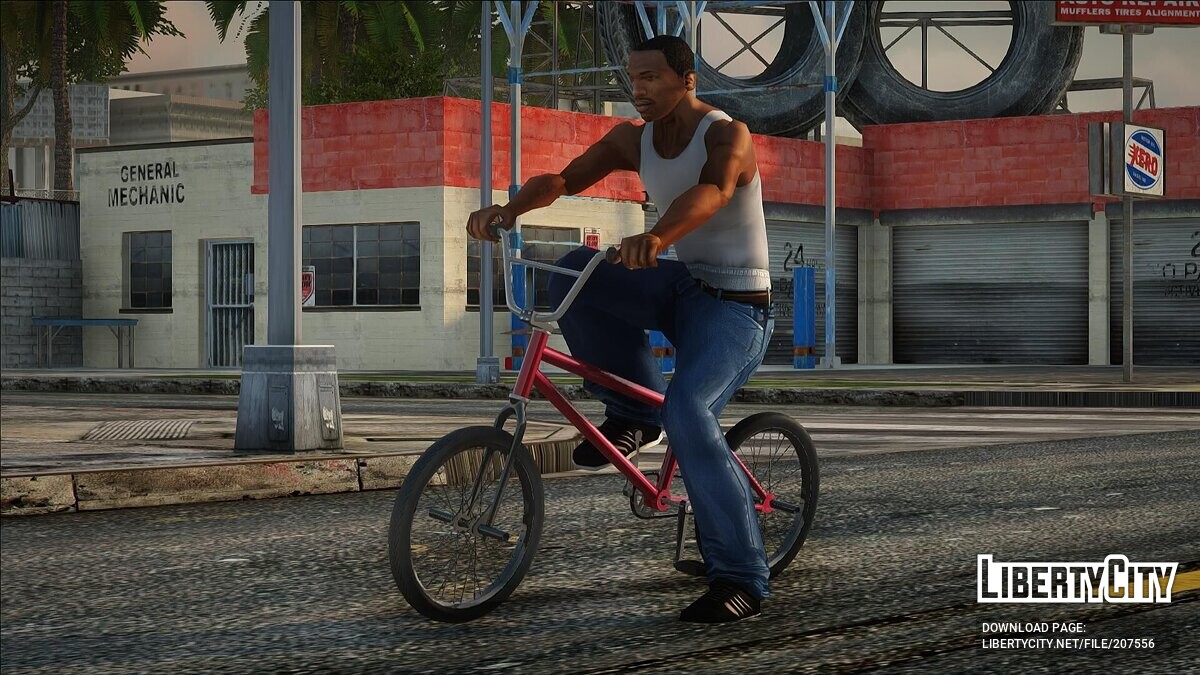 Скачать BMX для GTA San Andreas