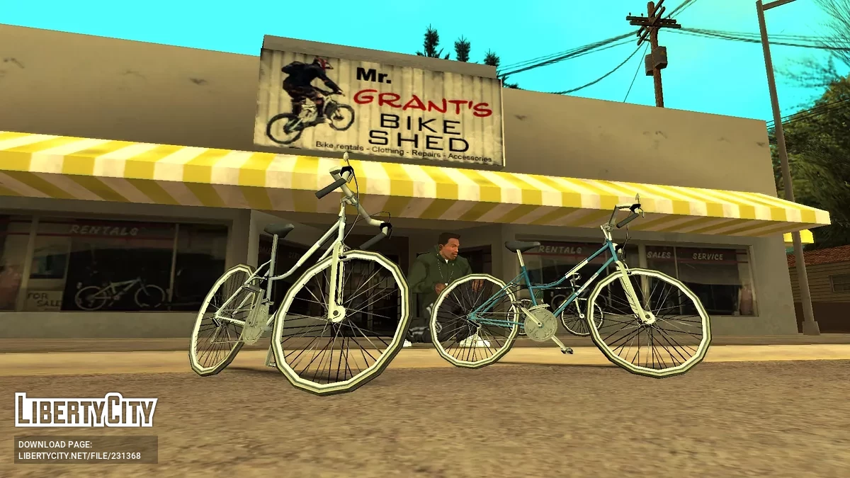 Велосипед Madazza Speed - (Стиль SA) / GTA San Andreas