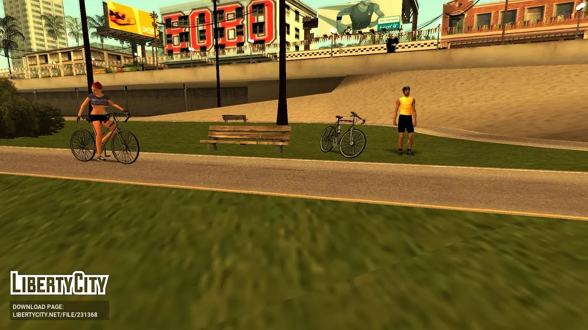 Велосипед Madazza Speed - (Стиль SA) / GTA San Andreas