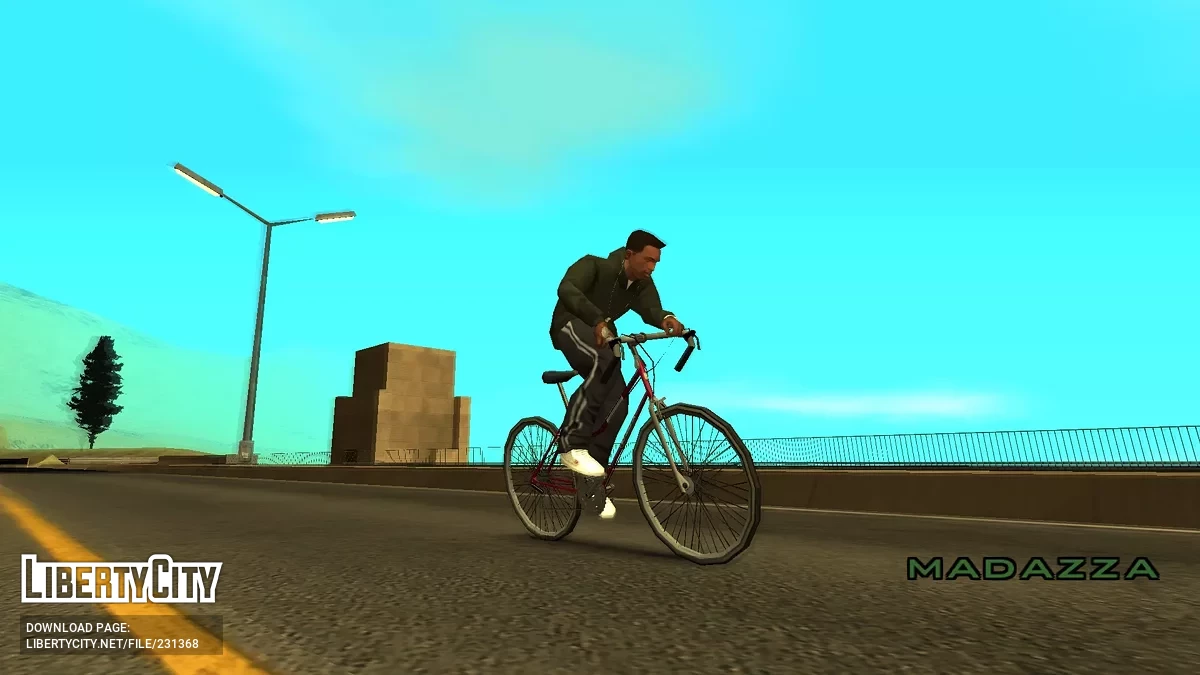 Велосипед Madazza Speed - (Стиль SA) / GTA San Andreas