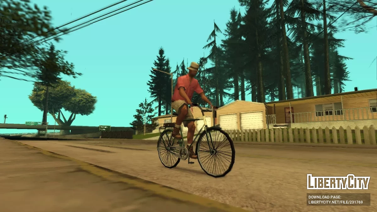 Старший велосипед Позитрон (в стиле SA) / GTA San Andreas