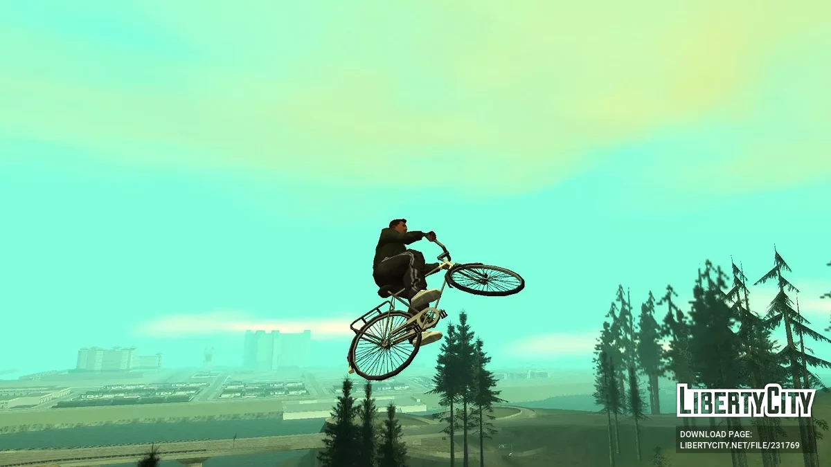 Старший велосипед Позитрон (в стиле SA) / GTA San Andreas