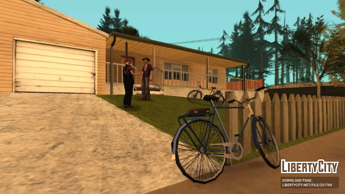 Старший велосипед Позитрон (в стиле SA) / GTA San Andreas