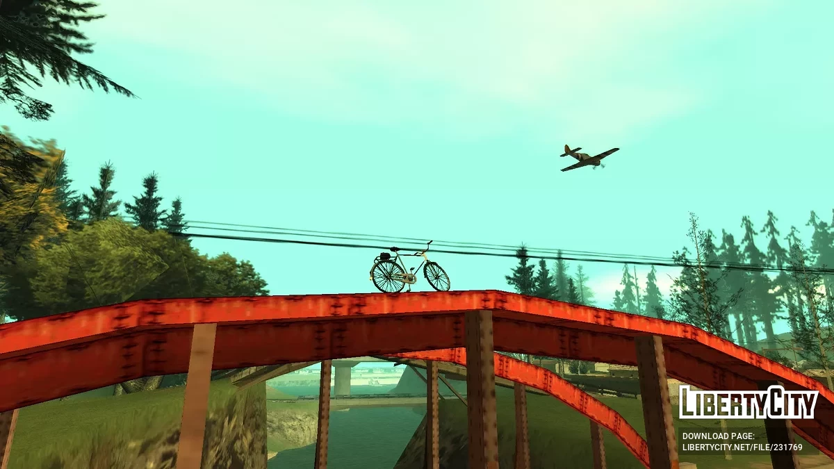 Старший велосипед Позитрон (в стиле SA) / GTA San Andreas