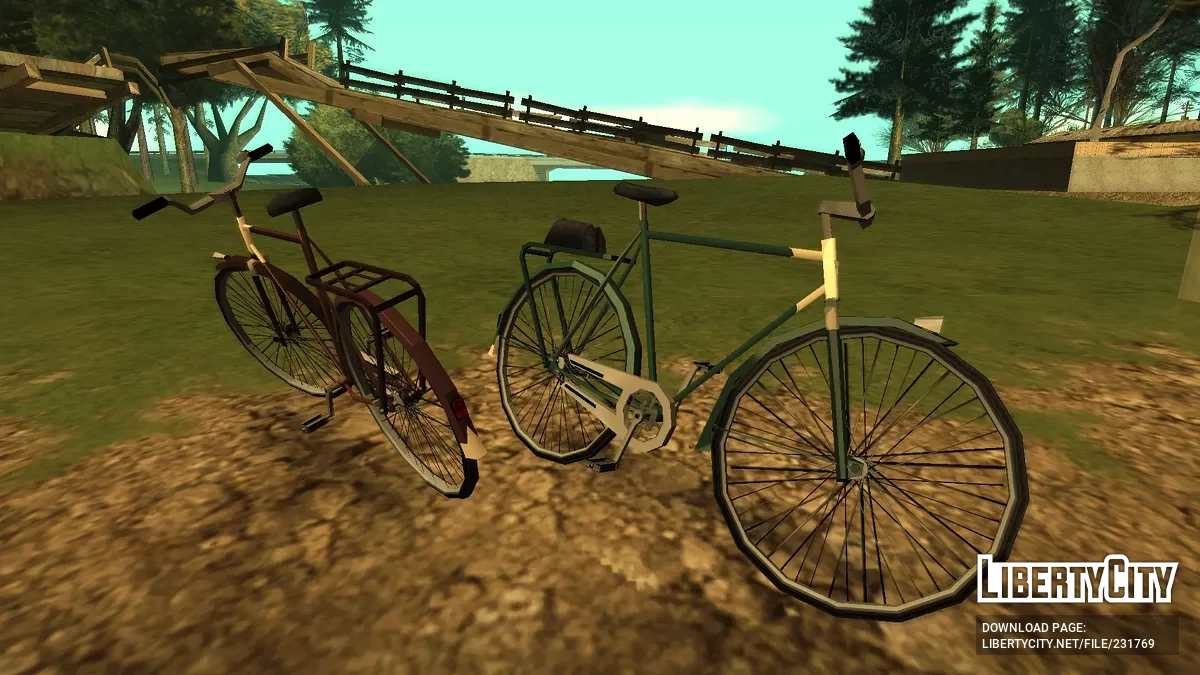 Старший велосипед Позитрон (в стиле SA) / GTA San Andreas