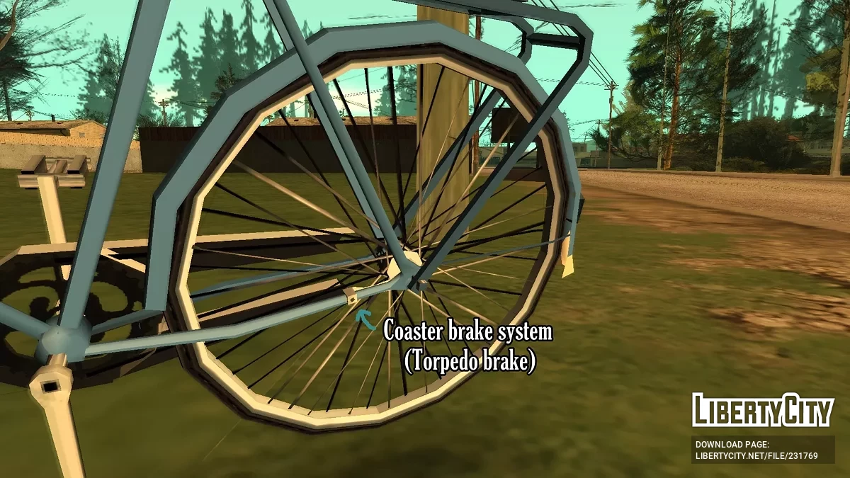 Старший велосипед Позитрон (в стиле SA) / GTA San Andreas