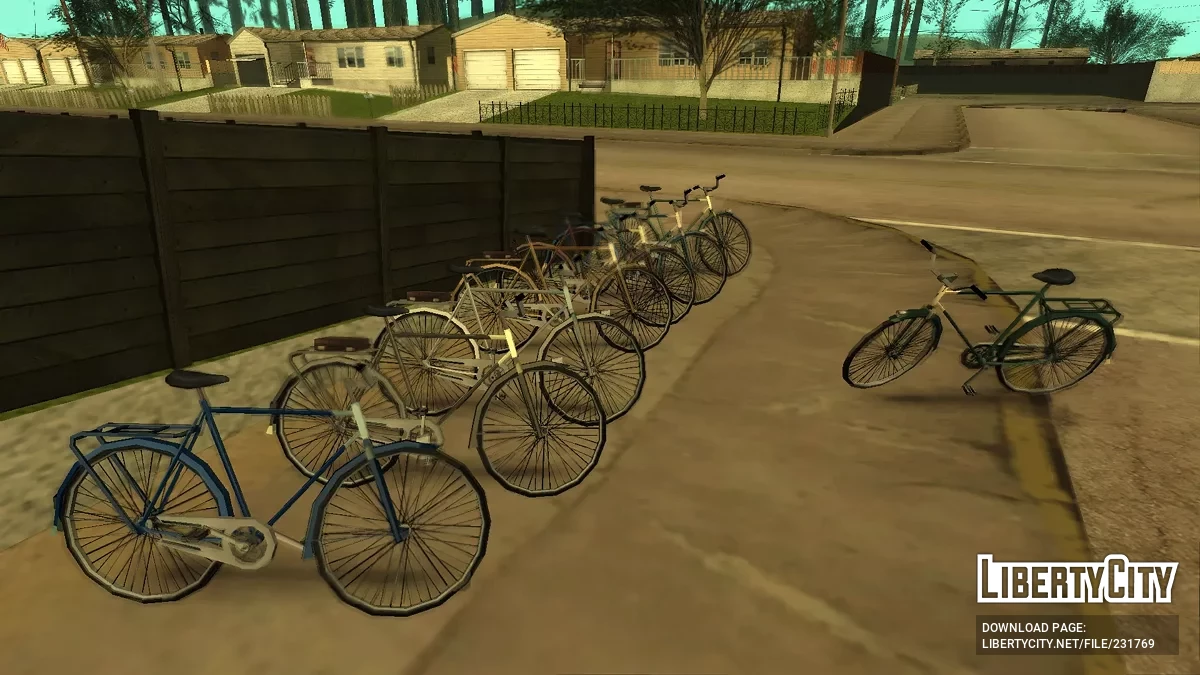 Старший велосипед Позитрон (в стиле SA) / GTA San Andreas