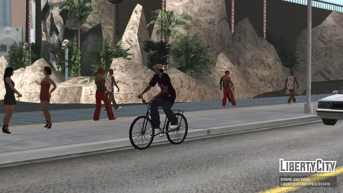 Одиночные и городские велосипеды (GTA SA) - Обновление / GTA San Andreas