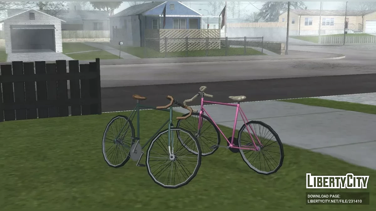 Одиночные и городские велосипеды (GTA SA) - Обновление / GTA San Andreas