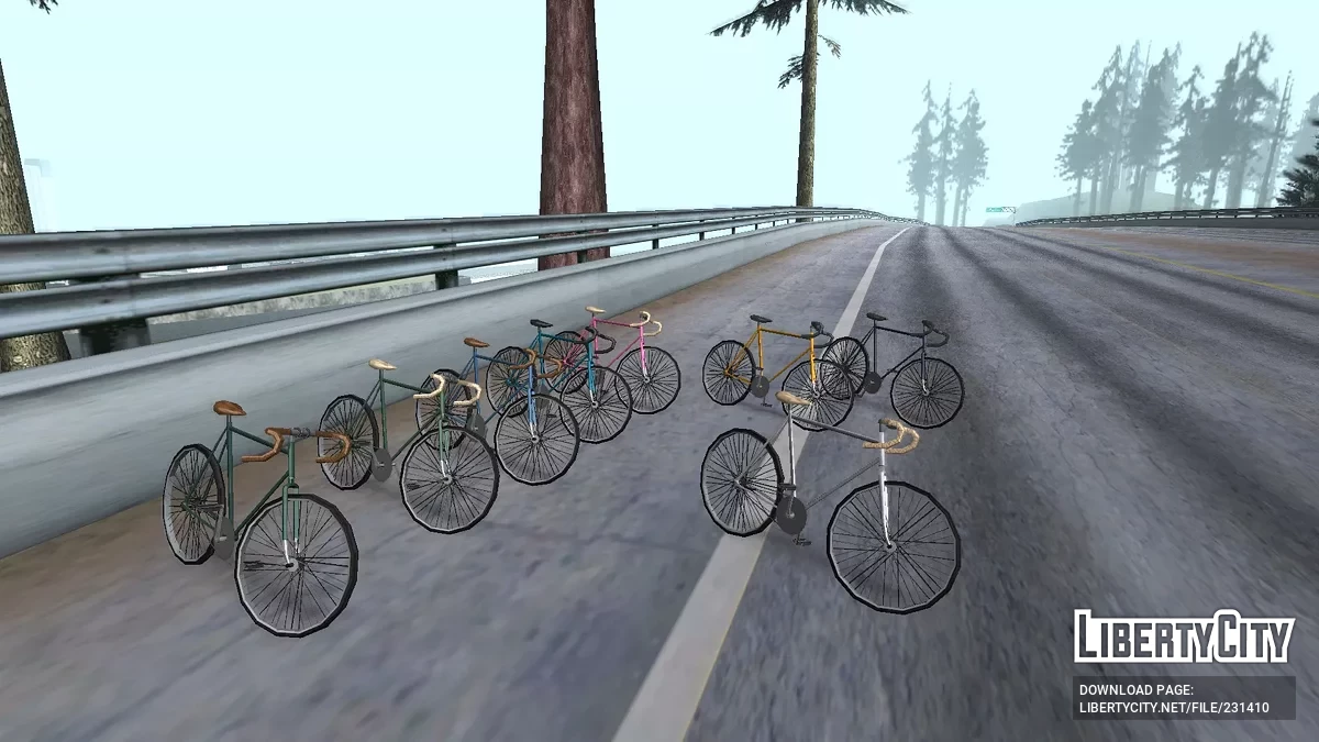 Одиночные и городские велосипеды (GTA SA) - Обновление / GTA San Andreas