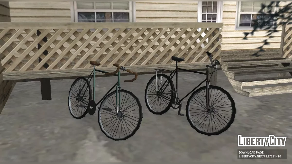 Одиночные и городские велосипеды (GTA SA) - Обновление / GTA San Andreas