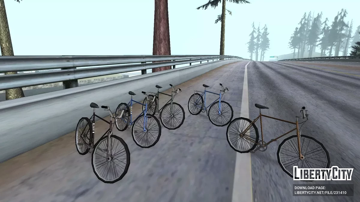Одиночные и городские велосипеды (GTA SA) - Обновление / GTA San Andreas