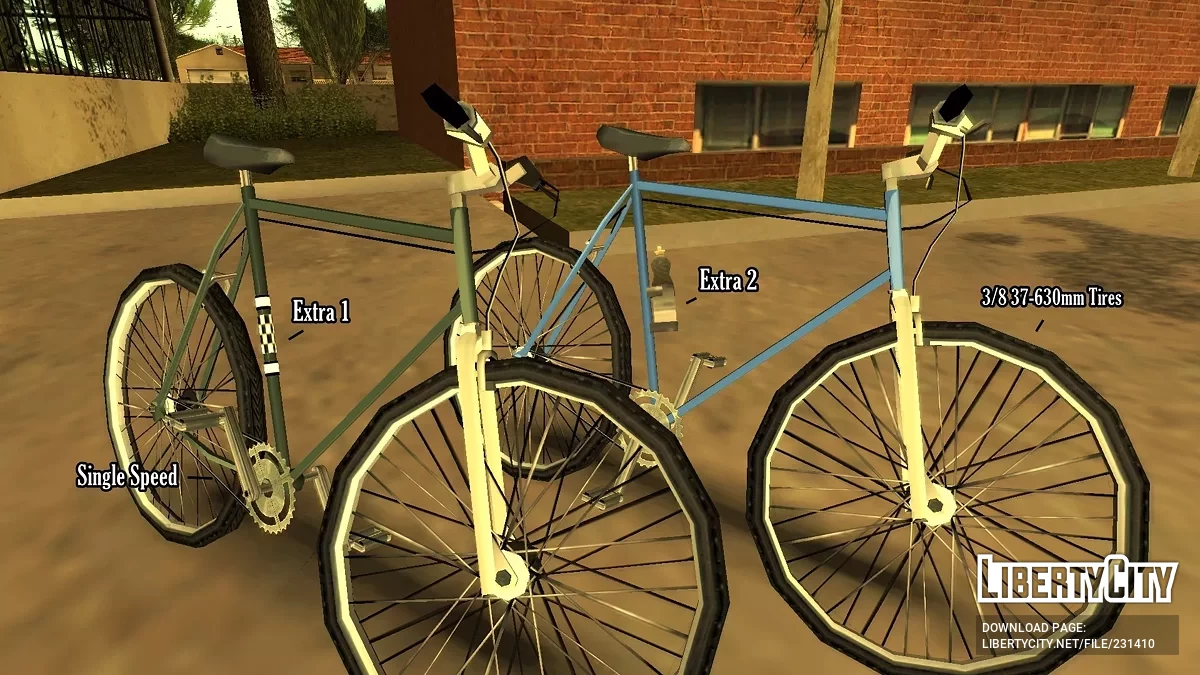 Городской Велосипед (Стиль SA) / GTA San Andreas