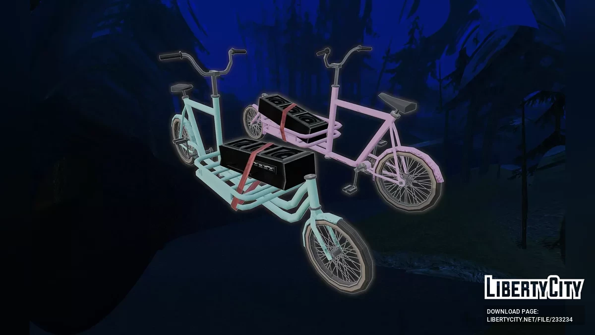 Грузовой велосипед '73 / GTA San Andreas