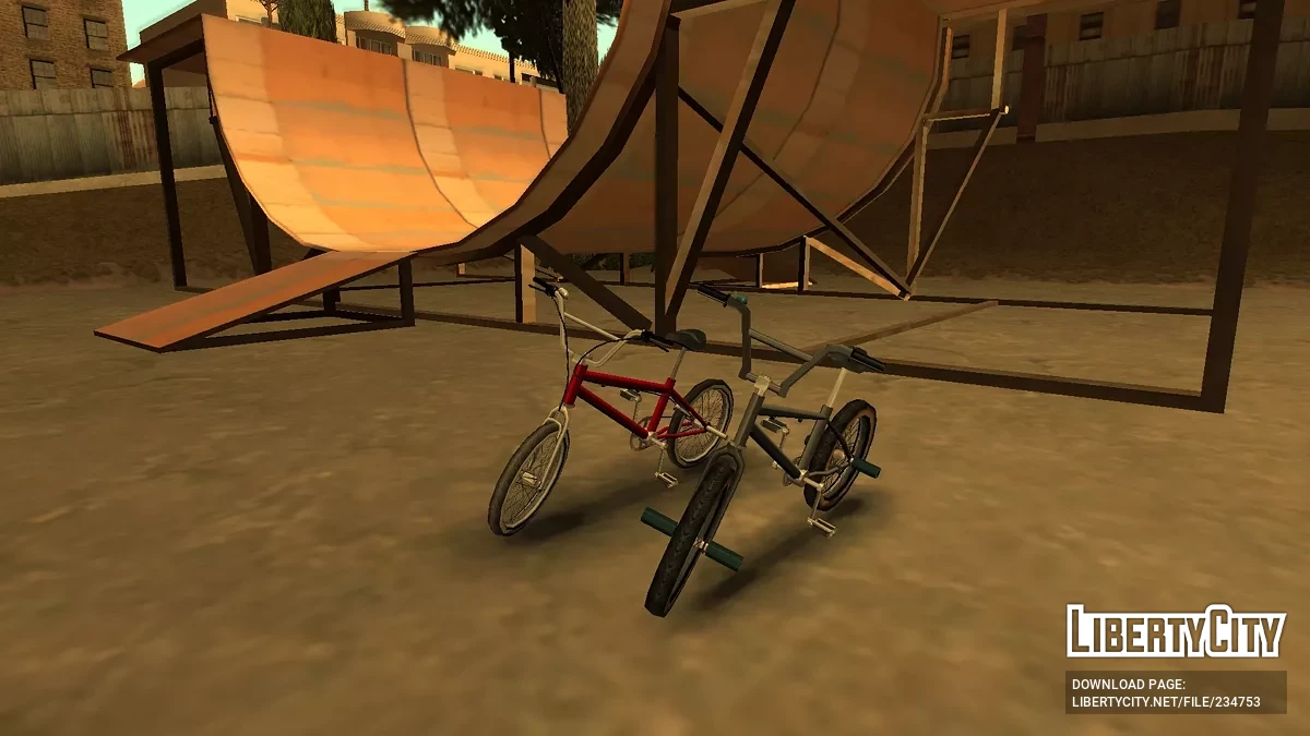 BMX Garlland Flatland (в стиле SA) / GTA San Andreas
