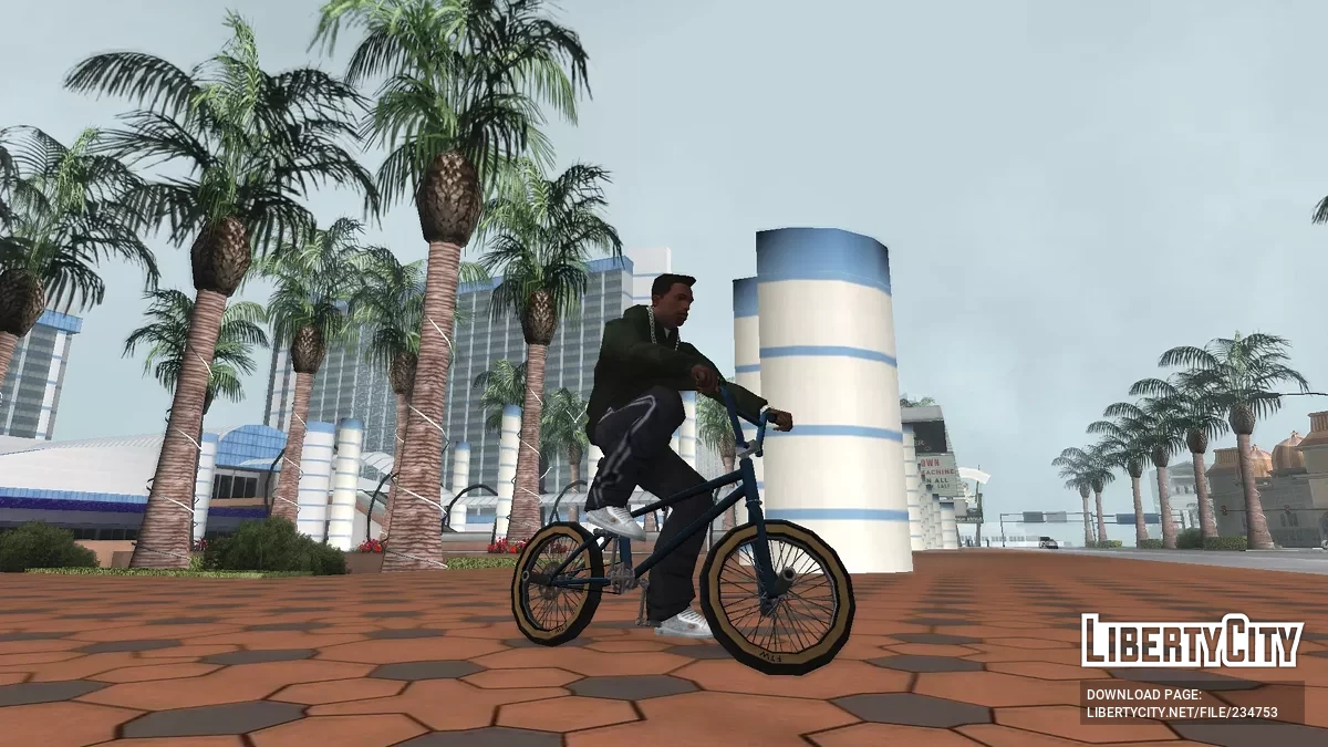 BMX Garlland Flatland (в стиле SA) / GTA San Andreas