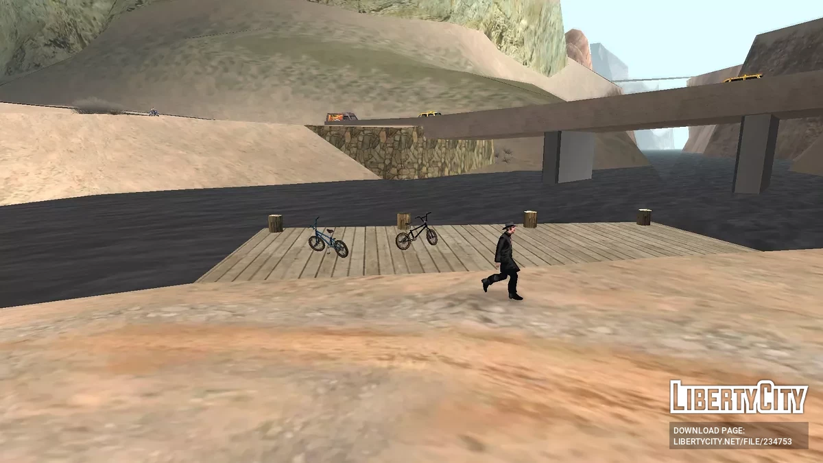 BMX Garlland Flatland (в стиле SA) / GTA San Andreas