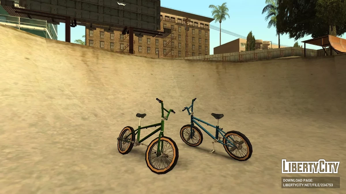 BMX Garlland Flatland (в стиле SA) / GTA San Andreas