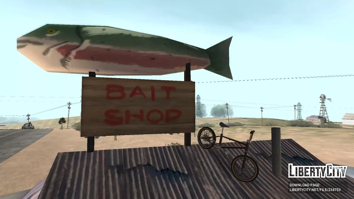 BMX Garlland Flatland (в стиле SA) / GTA San Andreas