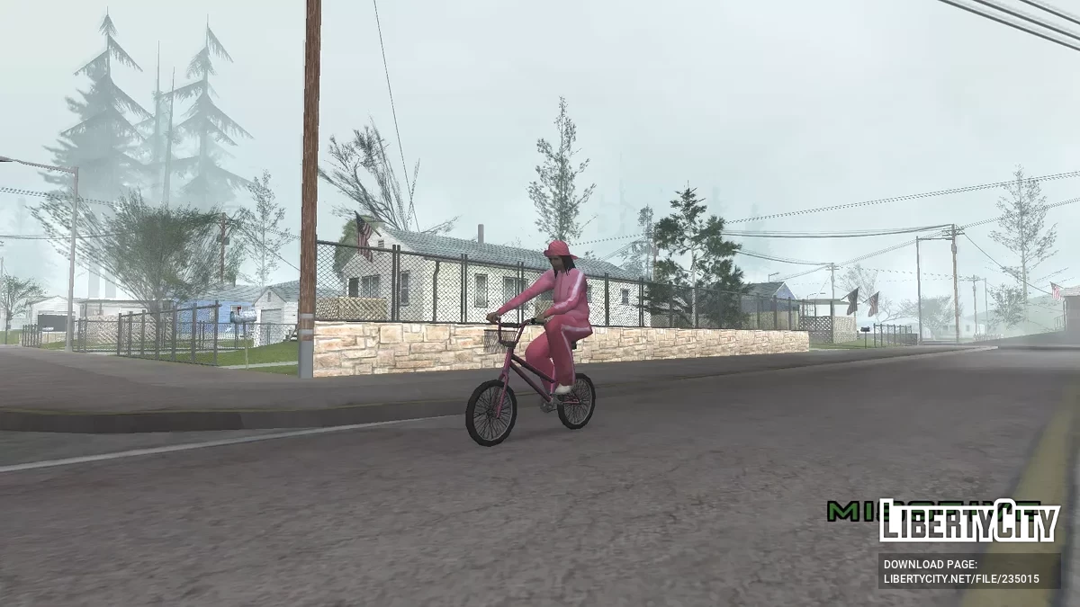 Пакет BMX - Crossflint и Missfive (в стиле SA) / GTA San Andreas