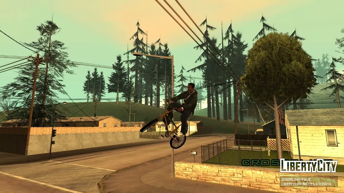 Пакет BMX - Crossflint и Missfive (в стиле SA) / GTA San Andreas