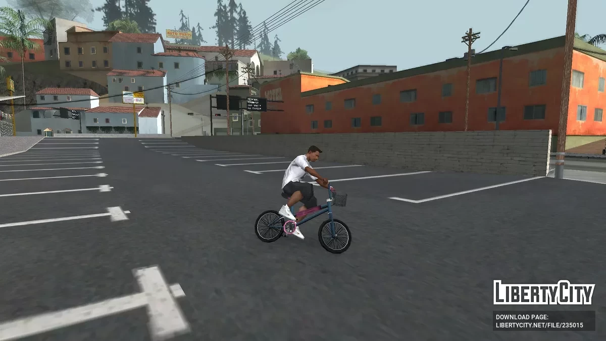 Пакет BMX - Crossflint и Missfive (в стиле SA) / GTA San Andreas