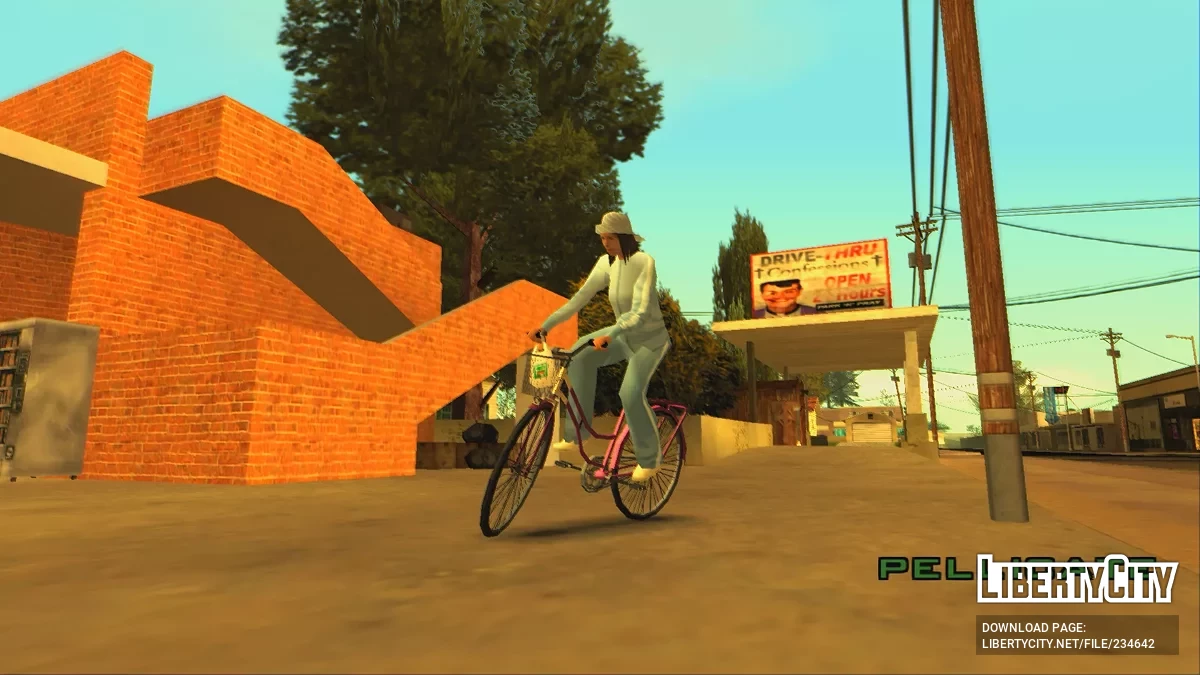 Элегантный женский велосипед - (Стиль SA) / GTA San Andreas