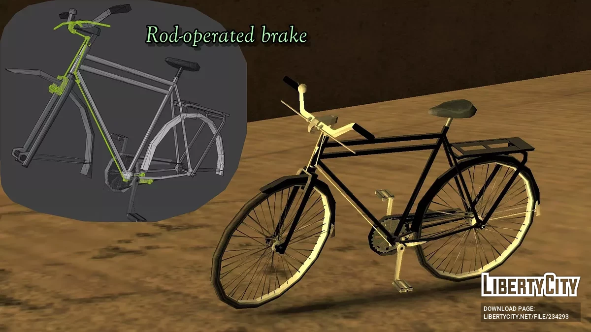 Старший велосипед Varberg - (Стиль SA) / GTA San Andreas
