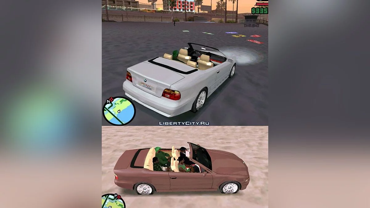 BMW 528 Cabrio / GTA San Andreas