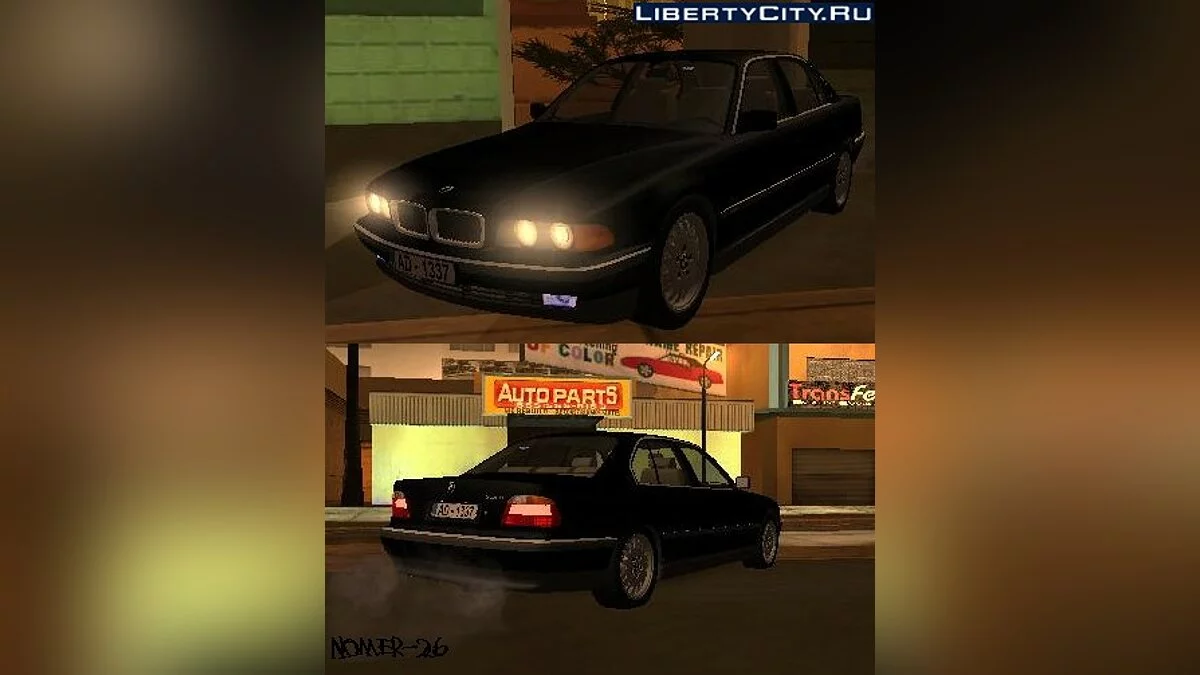 BMW 740 / GTA San Andreas