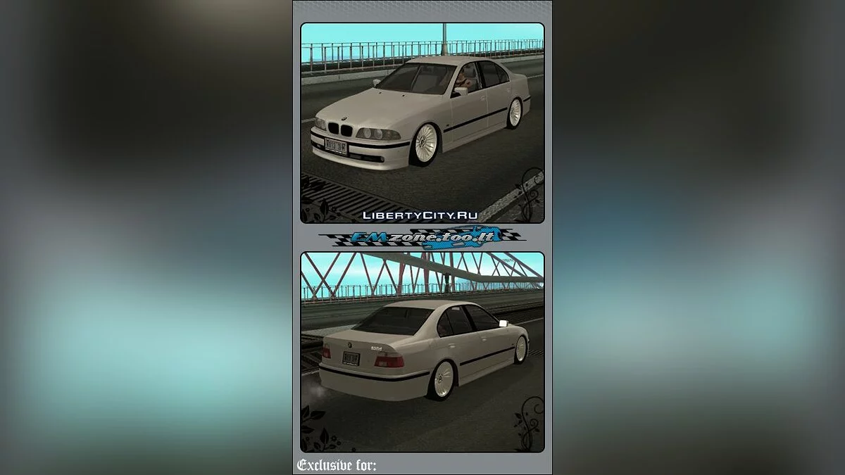 BMW E39 530d Sedan / GTA San Andreas